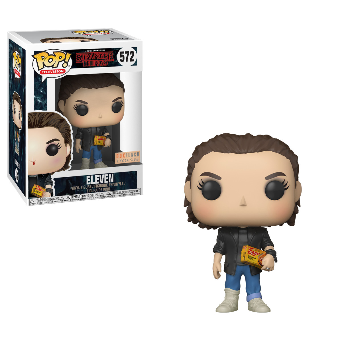 Funko Pop! Vinyl: Stranger Things - Eleven - (Punk Rock) - Box