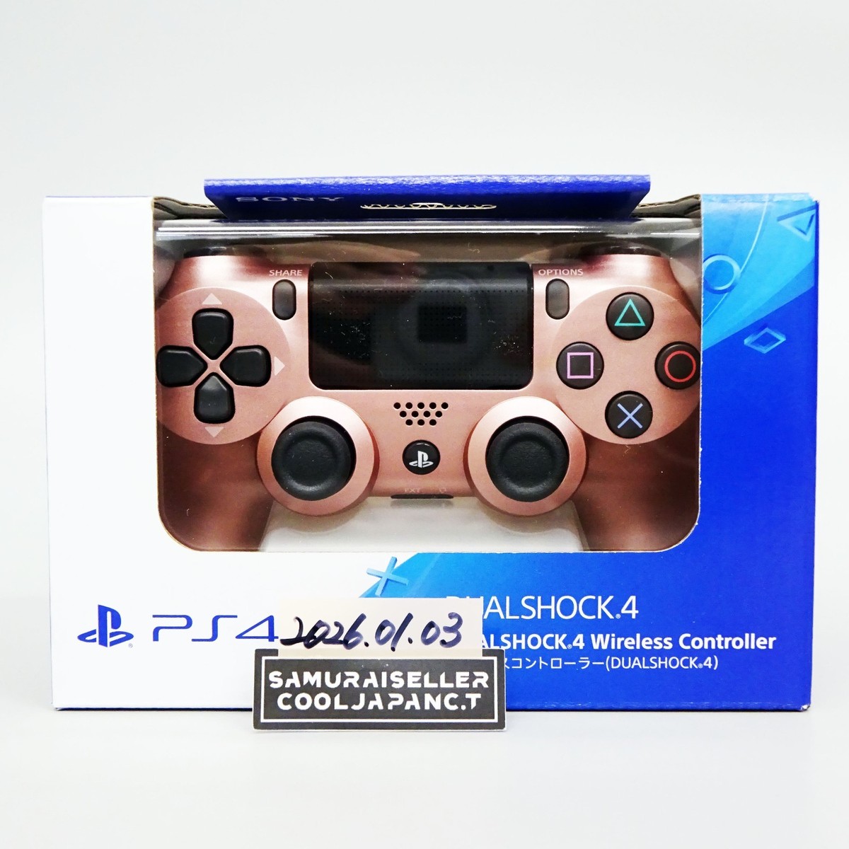 SONY PS4 DUAL SHOCK 4 WIRELESS Controller Rose Gold Playstation4