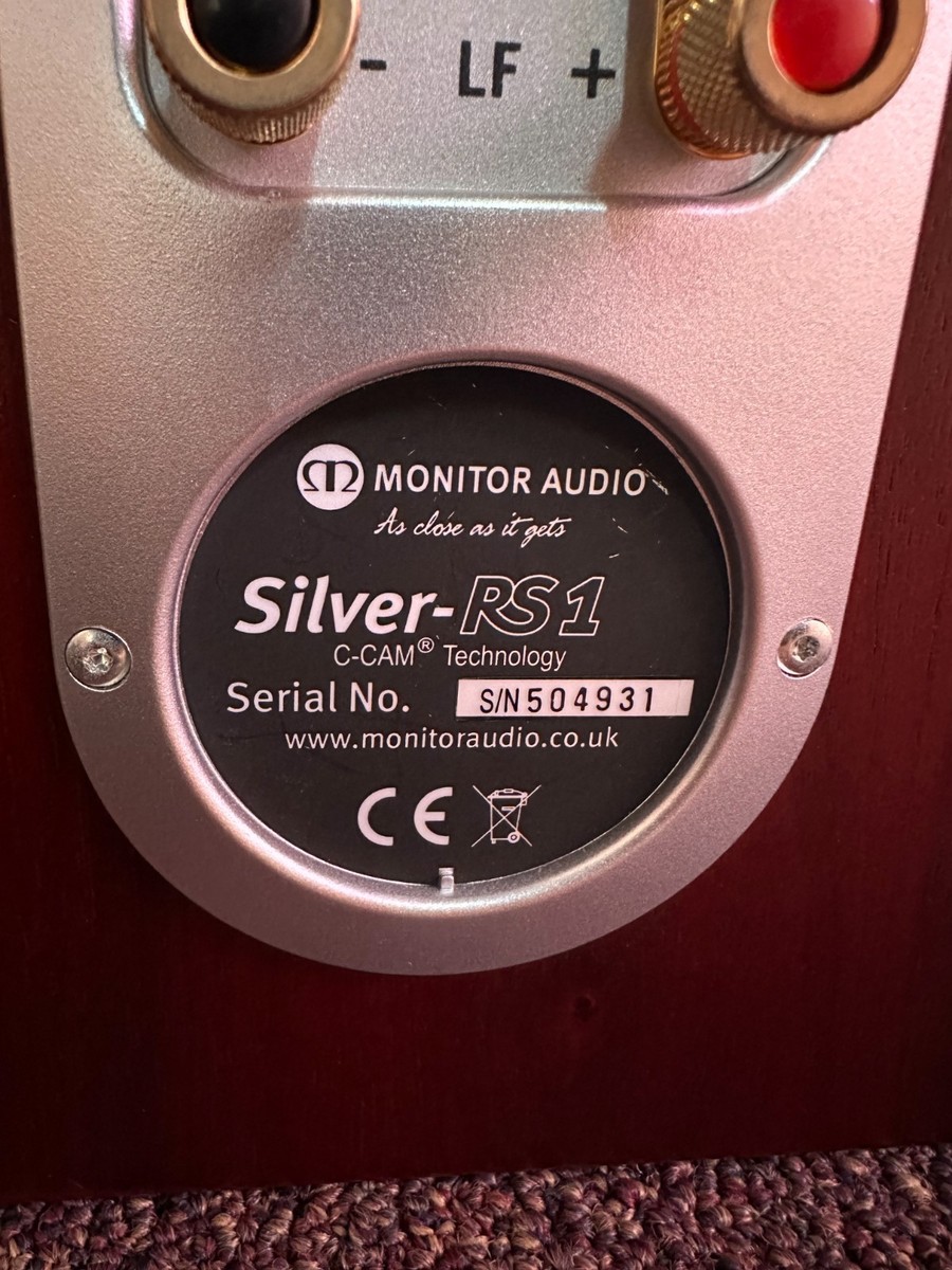 Monitor Audio Silver RS1 Pair MINT CONDITION | eBay
