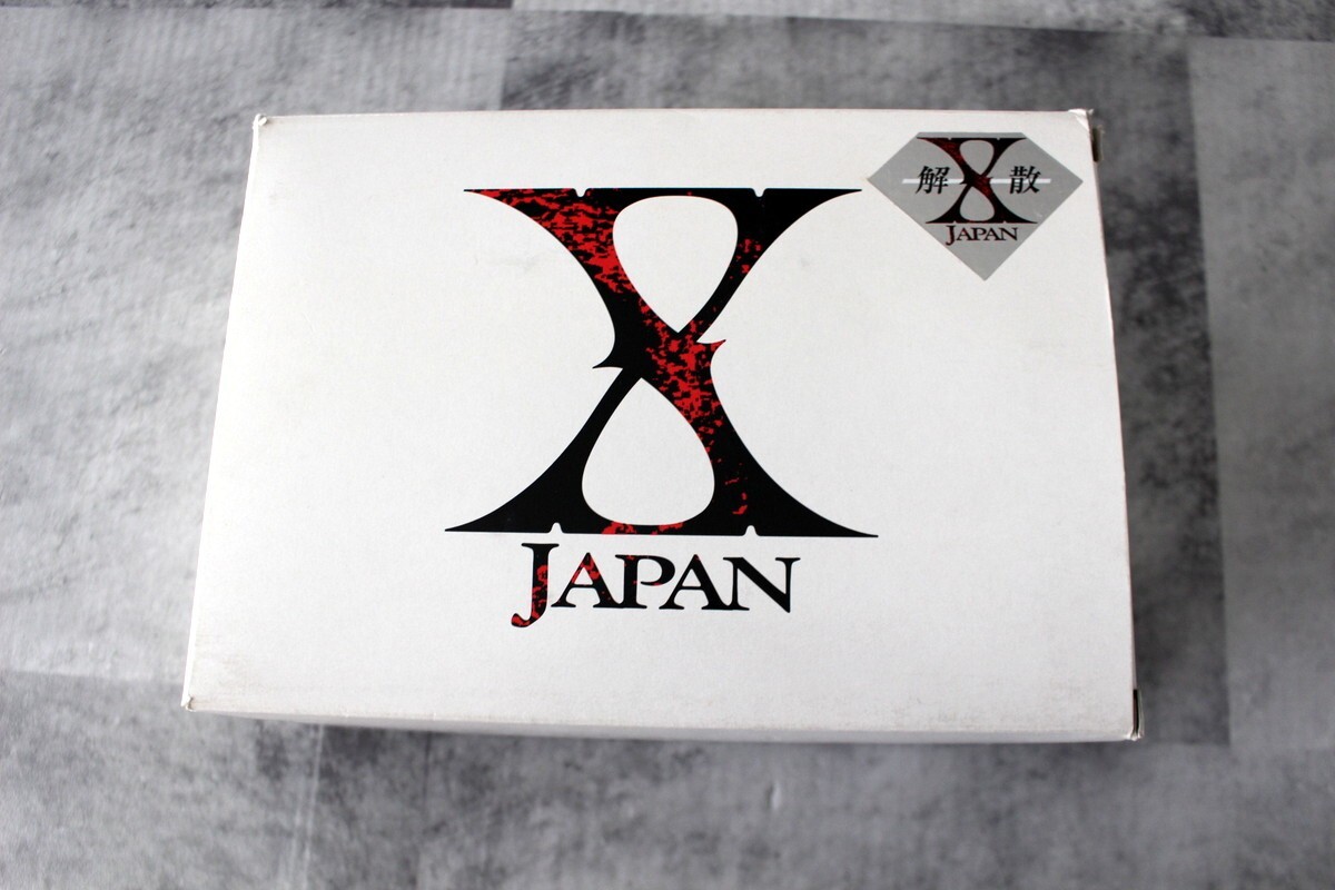 X Japan Single Box Limited edition 8cm size Japan CD Tin Package