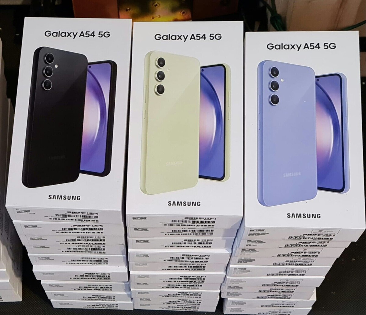 Genuine Samsung Galaxy A54 5G Empty Box - With/Without Cable