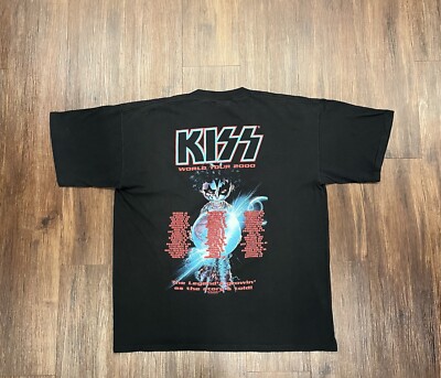 Vintage 2000 KISS Farewell World Tour Single Stitch Rock Band T