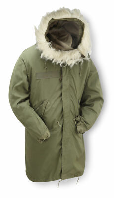 US M65 Fishtail Parka Army Genuine Original Winter Lined Hooded