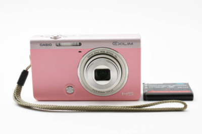 CASIO EXILIM EX-ZR60 Pink 16.1MP Digital Camera English Language