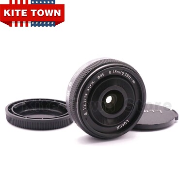 Panasonic Lumix G 14mm f/2.5 Pancake Lens H-H014 for Panasonic M4
