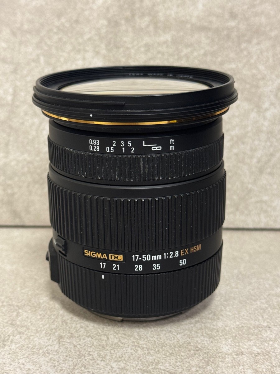 Sigma 17-50mm F/2.8 EX DC HSM Auto Focus Wide Angle Zoom Lens | eBay