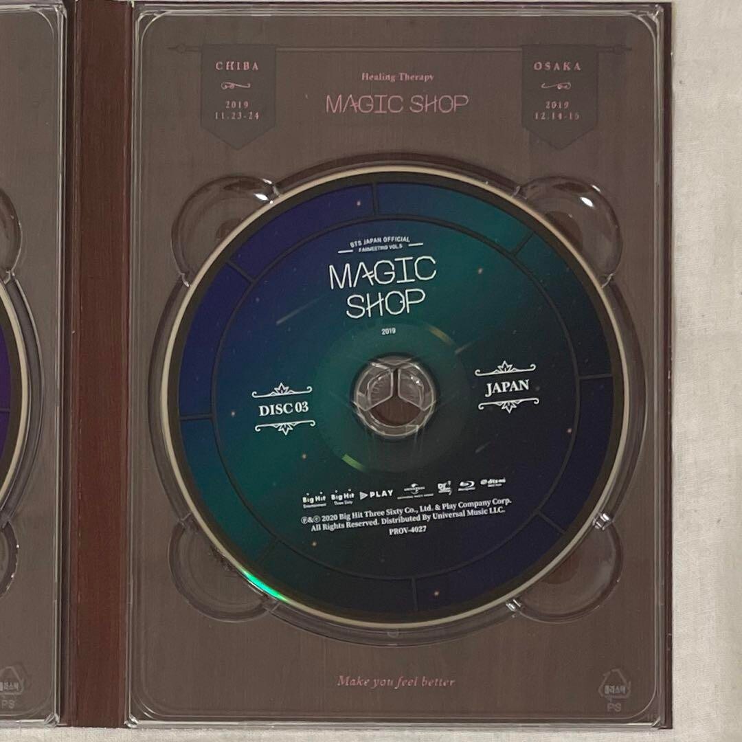 BTS 5th Muster Magic Shop Japan Live concert In OSAKA Blu-ray