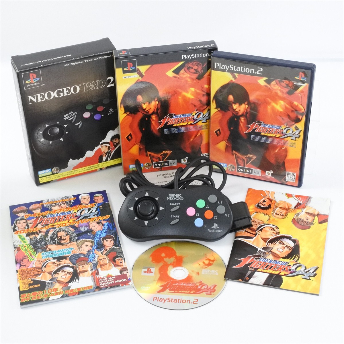 THE KING OF FIGHTERS'94 RE-BOUT Limited Editions NeoGeo Pad PS2