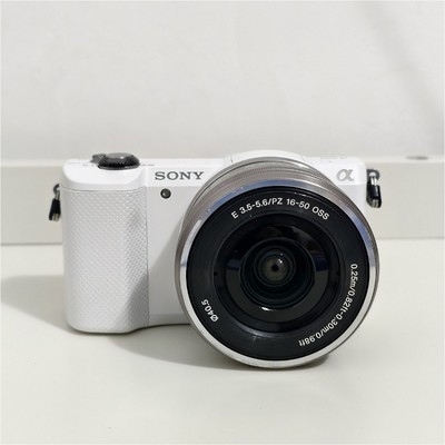 Sony Alpha A5000 20.1MP Flip Screen Mirrorless Camera with PZ 16
