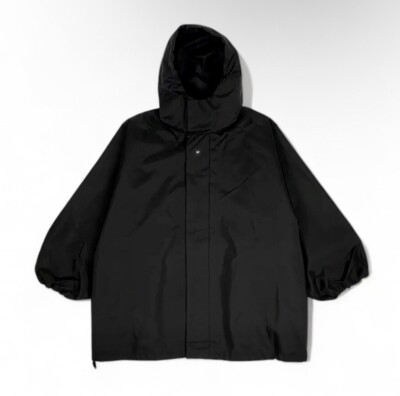 NEW Yeezy Gap Balenciaga T-Cut Parka Magnet Closure Rain Jacket