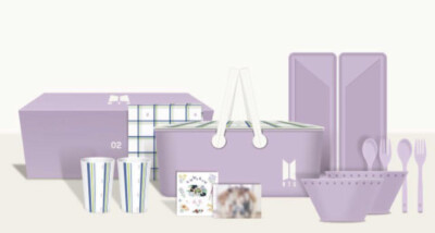 BTS Official Merch Box 2 Picnic Box Army Membership Limited UK