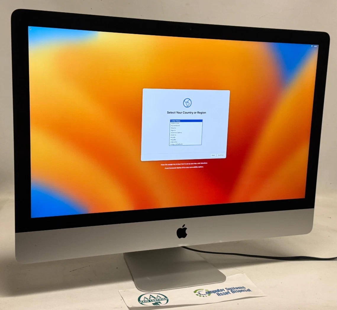 Apple iMac Intel Core i7 7th Gen. Apple Desktops & All-In-One