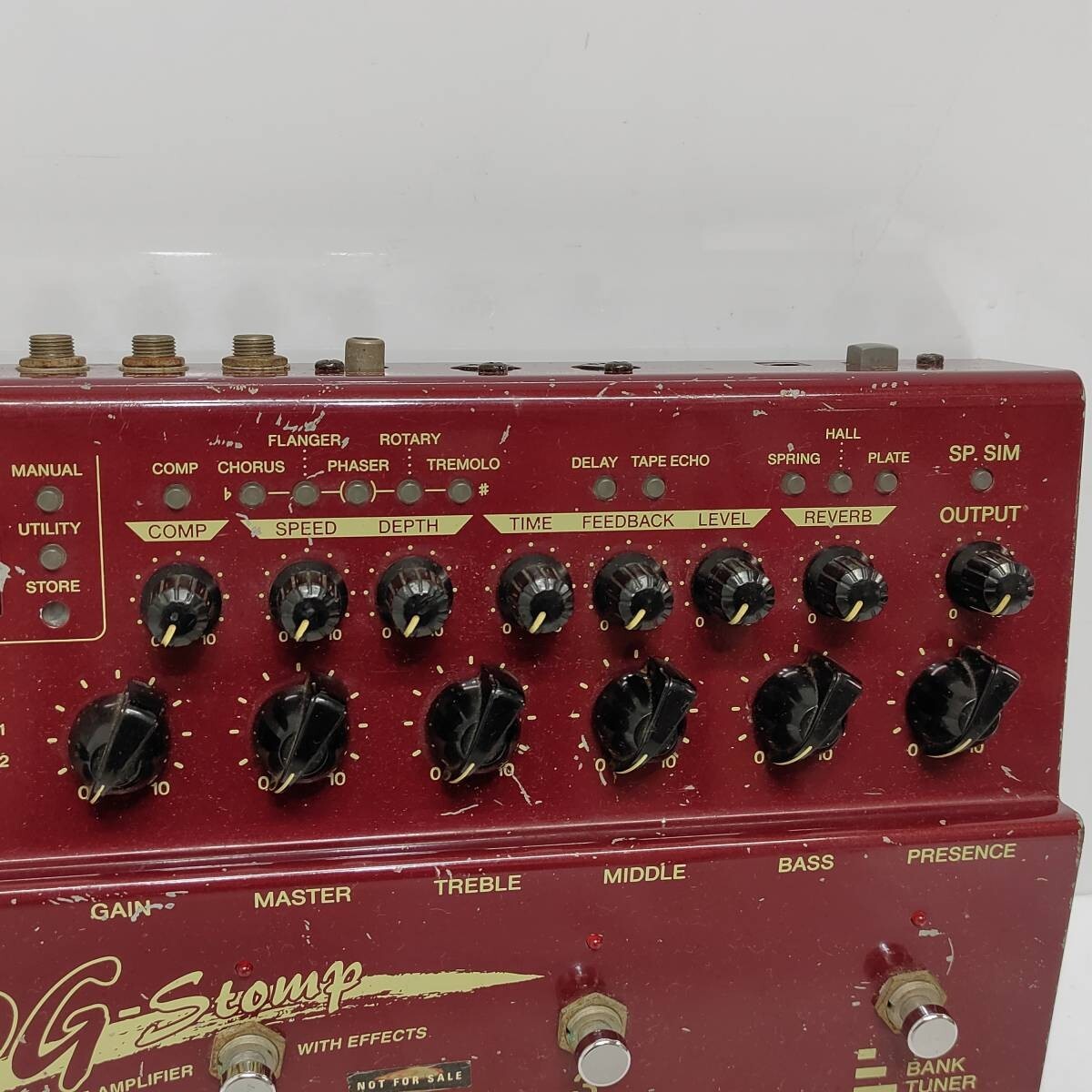 YAMAHA DG STOMP Multi Effects Pedal Guitar Pre Amplifier | eBay
