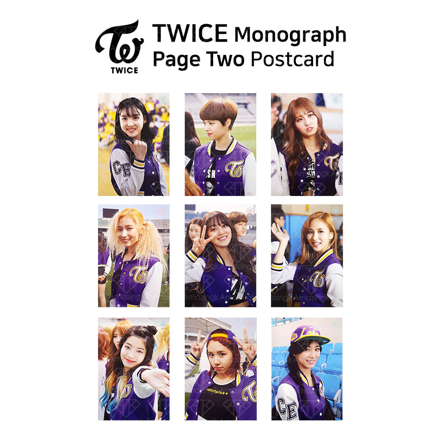 レア TWICE「PAGE TWO」monograph モノグラフ⭐韓国盤KPO TWICE