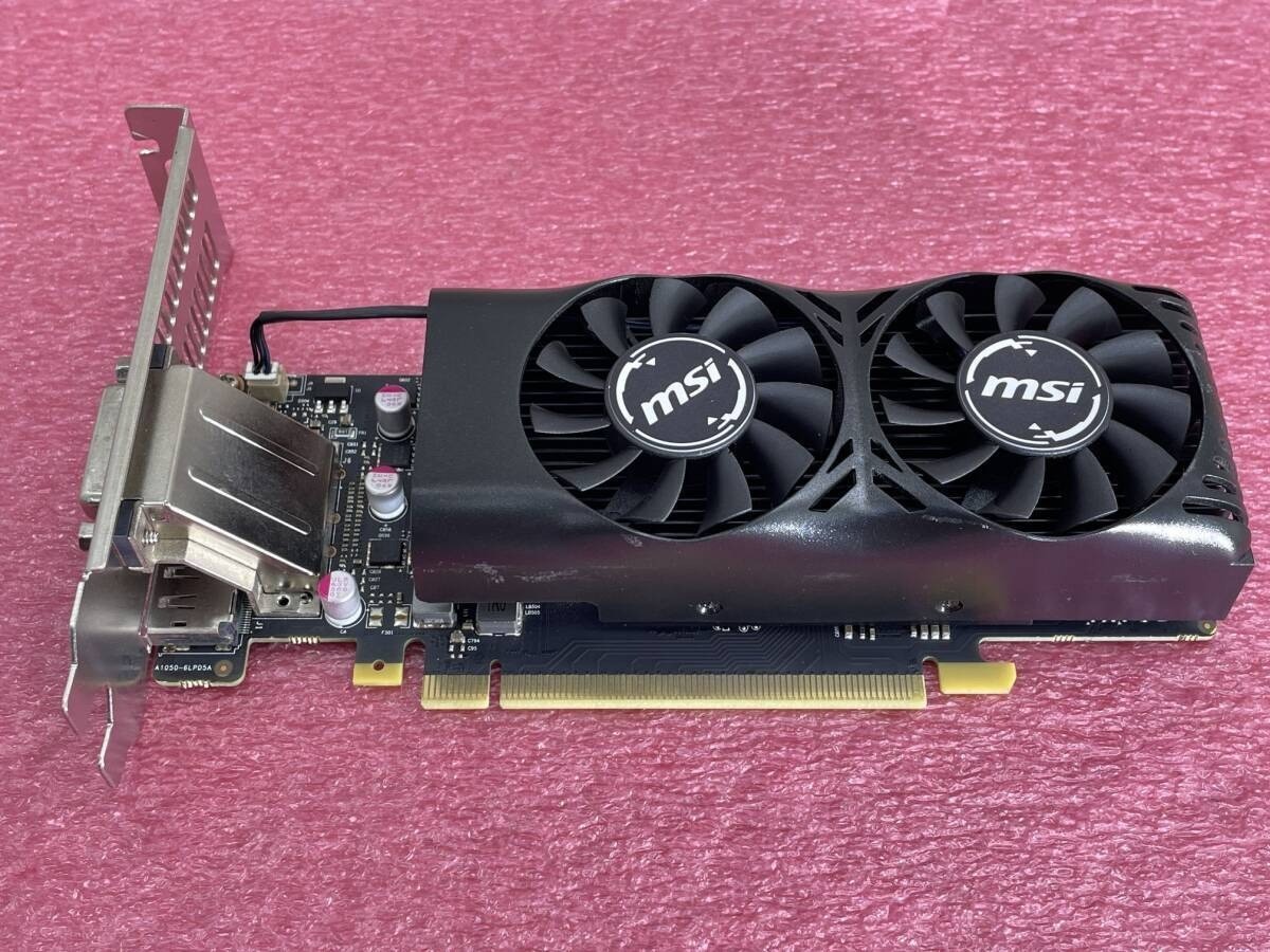MSI GTX1050Ti4GTLP NVIDIA GeForce GTX 1050Ti 4GB GDDR5 Low Profile