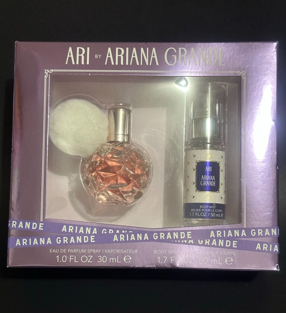 Ariana Grande Ari 1.0 oz / 30ml Edp Spray + Body Mist 50ml Gift