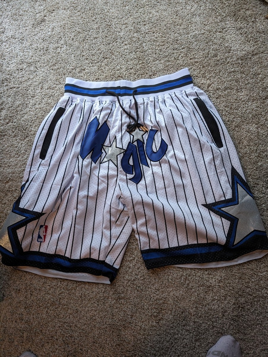 Vintage Orlando Magic Just Don Shorts Hardwood Classics Large