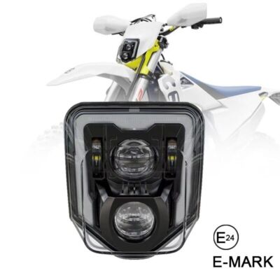 LED Headlight Hi/Low w/ DRL For Husqvarna Enduro FE 250 350 450 TE