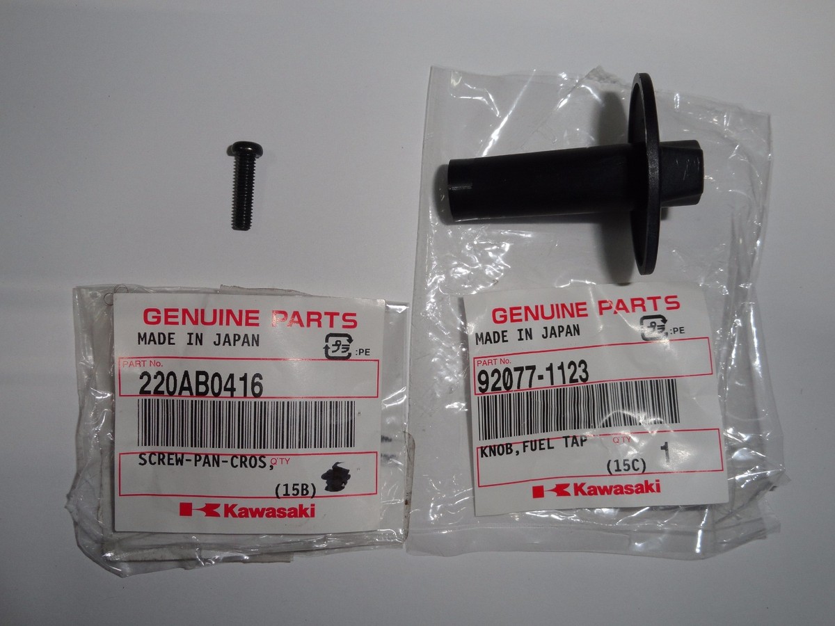 Fuel Gas On Off Knob Tap OEM Kawasaki Ninja ZX6R 99-02 ZZR 600 05