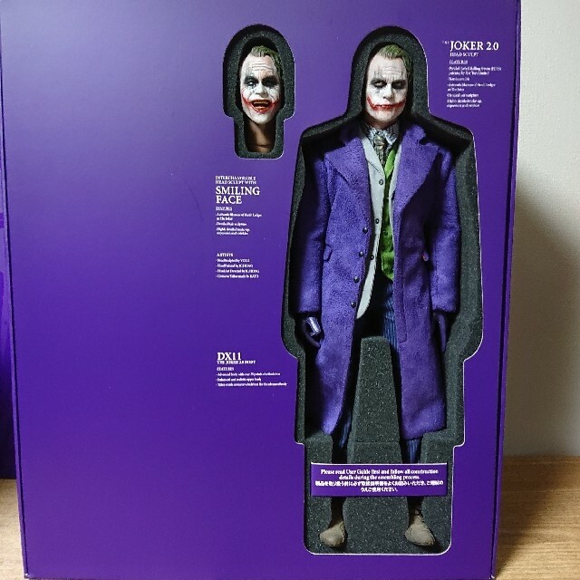 Hot Toys 1/6 The Dark Knight TDK The Joker Version 2.0 DX11 USED