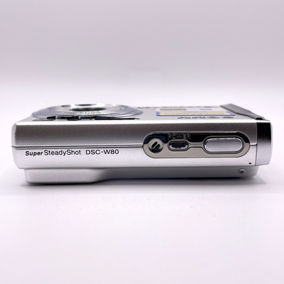 Sony Cyber-shot DSC-W80 7.2MP Digital Camera Silver – Japanese