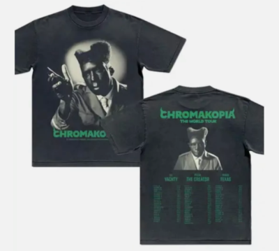 Tyler, The Creator Announces CHROMAKOPIA World Tour shirt All Size