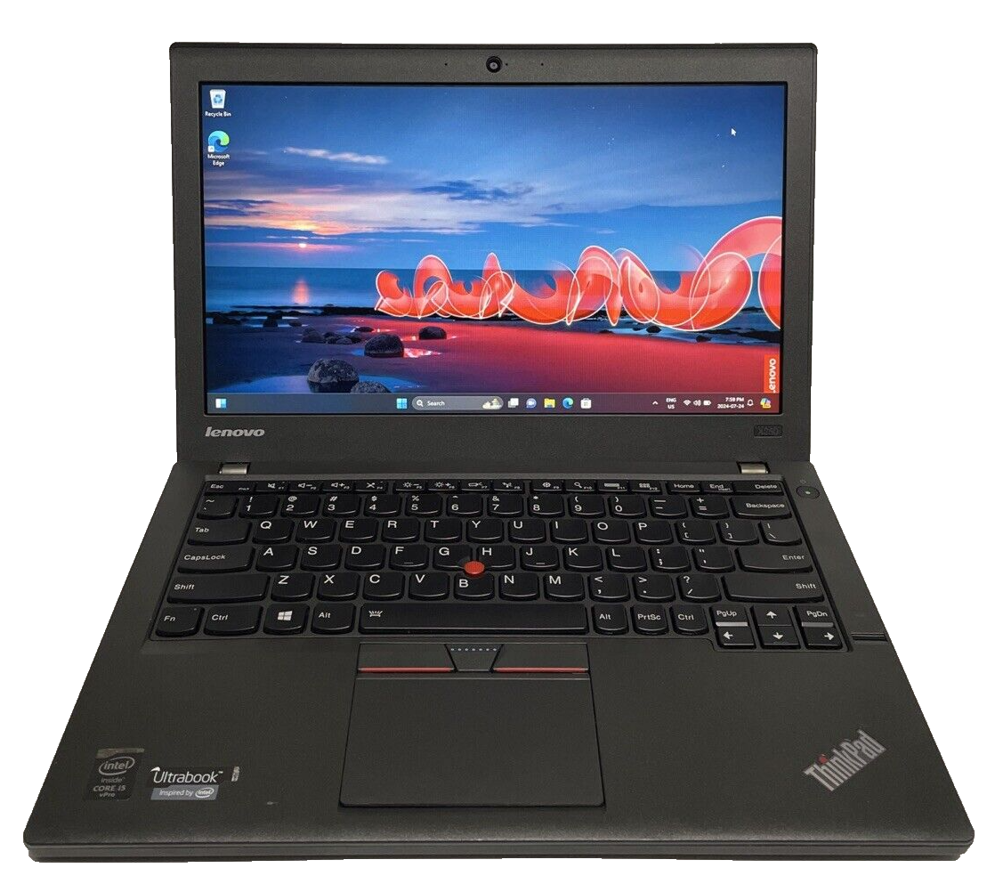 Windows 11 Pro 12.5 Lenovo ThinkPad x250 Intel i5-5200U 2.20GH