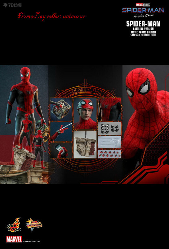 Perfcet Hot Toys 1/6 Mms625 Spider-Man No Way Home Spider Man