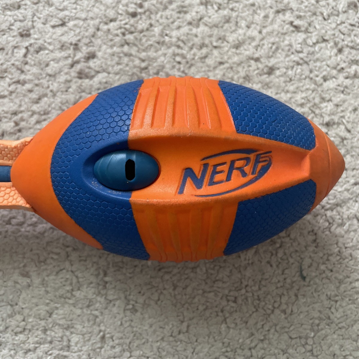 Nerf Aero Howler Vortex Football Whistle Ball 2012 Hasbro Orange