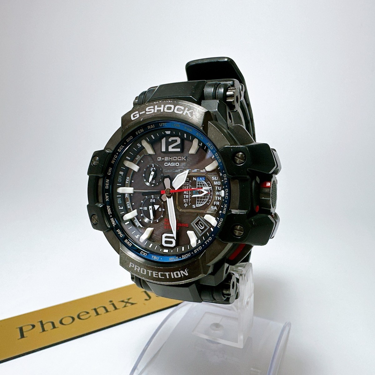 Casio G-Shock GPW-1000-1AJF Sky cockpit black Dial Solar With Box