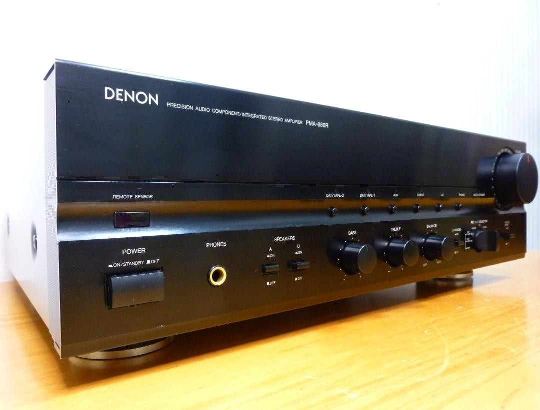 Denon PMA-680R Integrated Amplifier – Tested Working – Made in