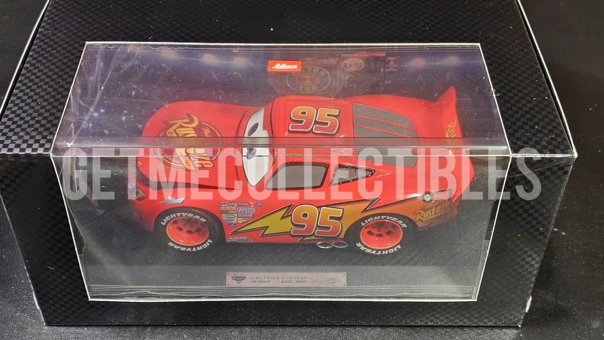 DISNEY PIXAR CARS SCHUCO 1:18 SCALE LIGHTNING MCQUEEN LE 2400/2500