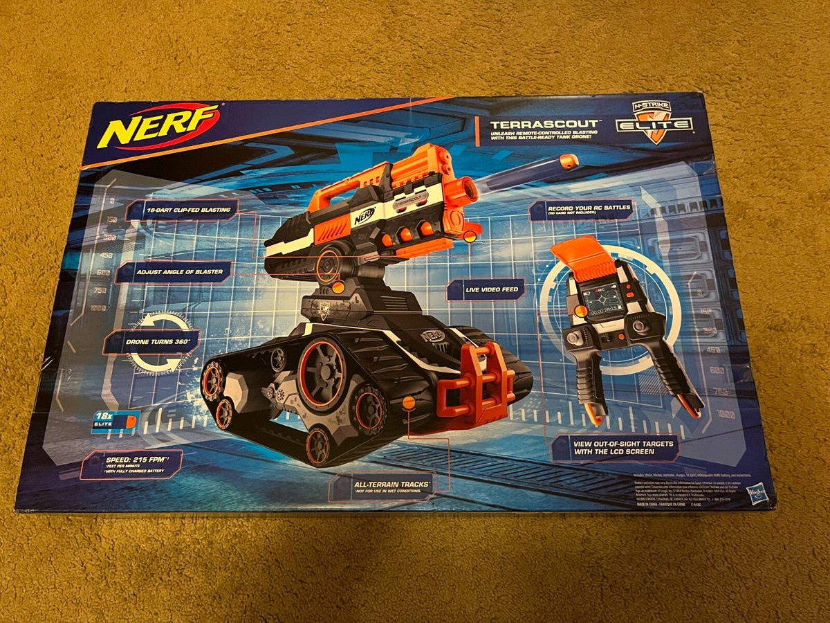 Nerf N-Strike Elite Terrascout RC Drone B8072 Factory Sealed