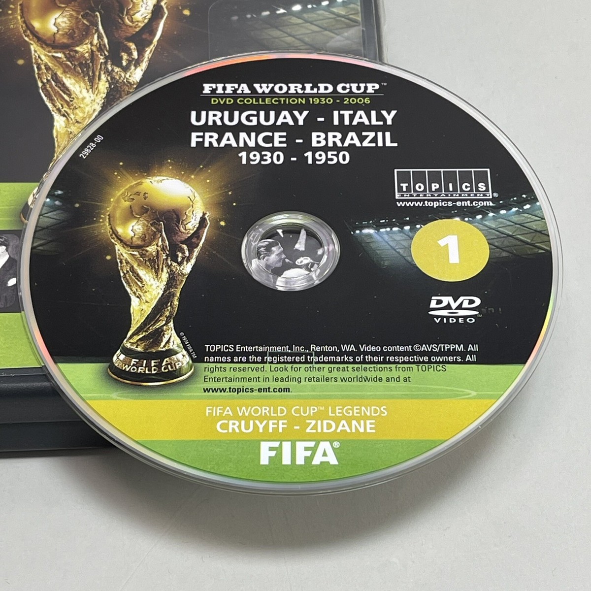 FIFA World Cup DVD Collection 1930 - 2006 (DVD, 2010, 15-Disc Set