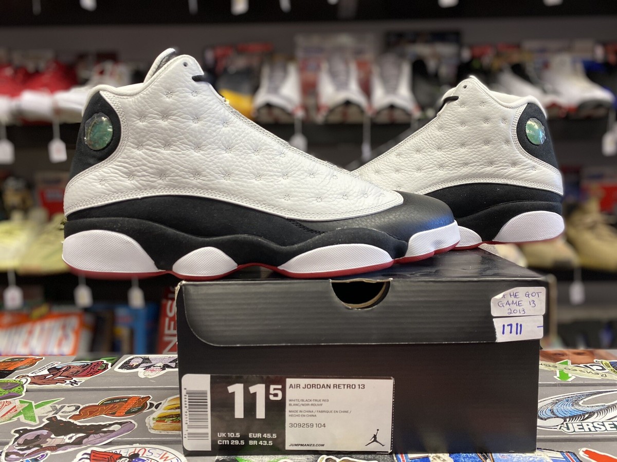 New Air Jordan 13 He Got Game Size 11.5 Rare Retro OG VTG Vintage