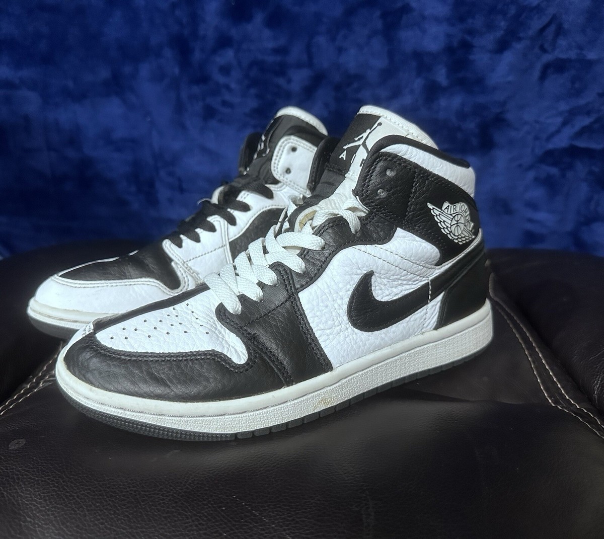 Nike Air Jordan 1 Mid SE W Homage Black White Split Panda DR0501