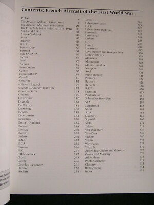 Military Aviation History FRENCH AIRCRAFT OF THE FIRST WORLD WAR