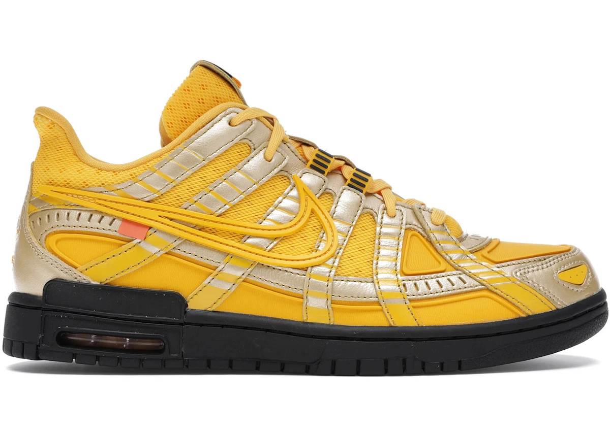 Nike Off-White x Air Rubber Dunk University Gold for Sale