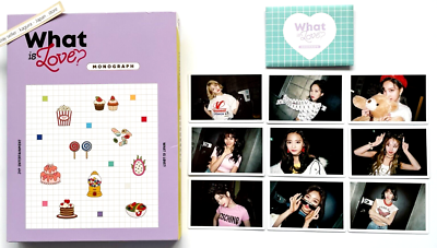 TWICE What is Love? Monograph Official Photobook + Photocard Set
