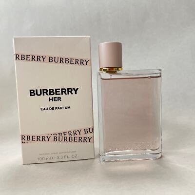 Burberry Her Eau De Parfum 3.4 fl oz 100ml 98% full | eBay