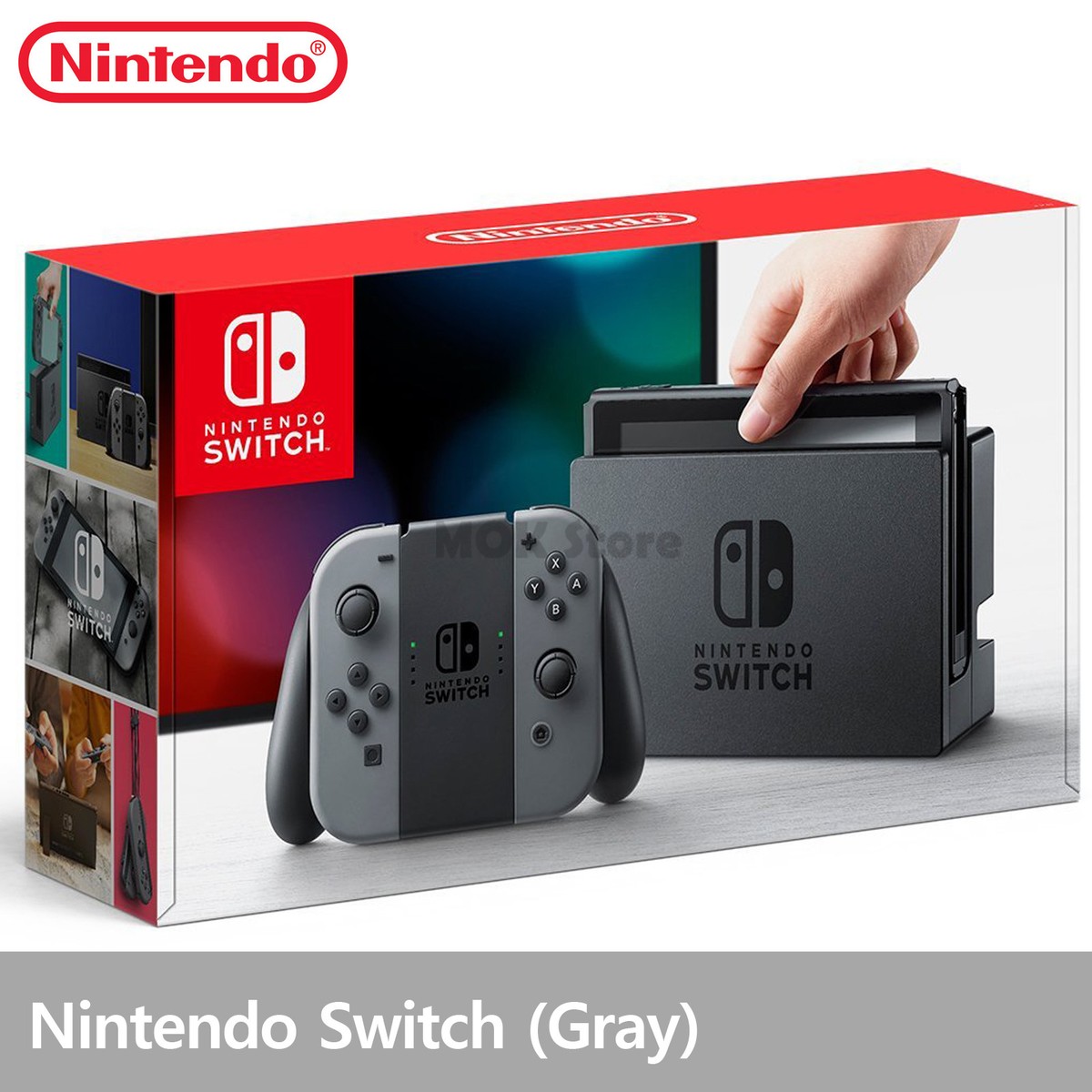 Nintendo Switch - 32GB Gray Console (with Gray Joy-Con) Wireless