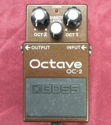 BOSS OC-2 Octave Black Label MADE IN TAIWAN | eBay