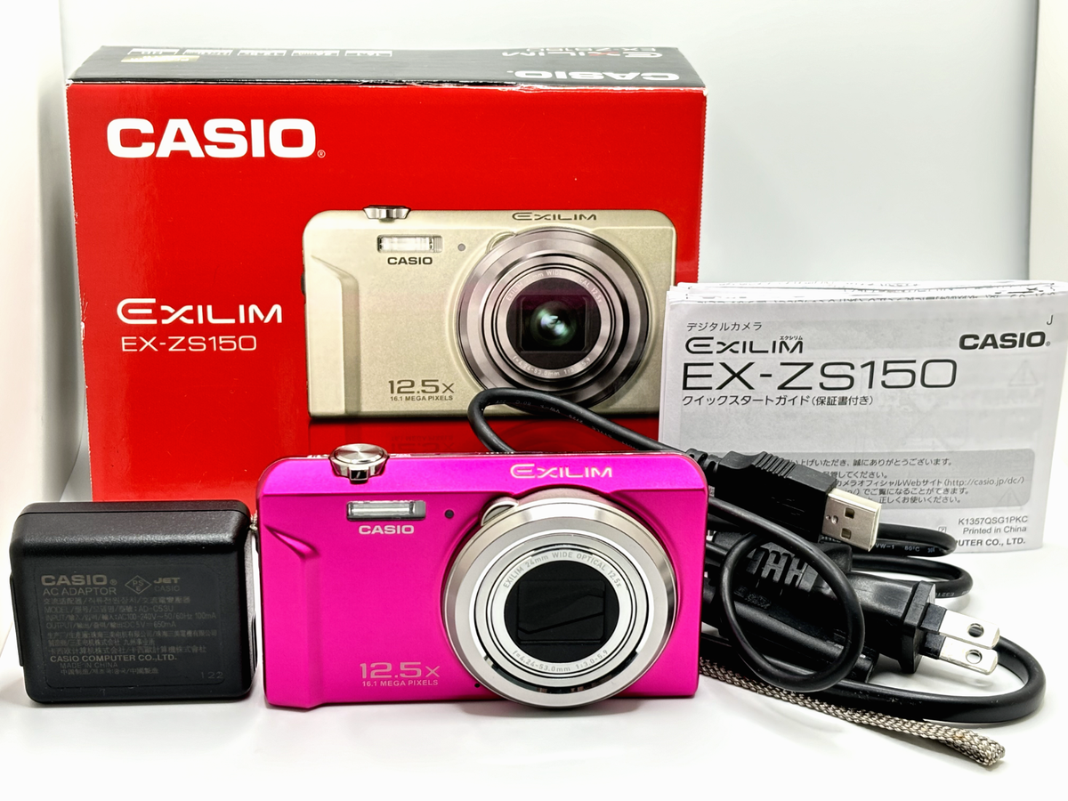 N242) Casio Exilim EX-ZS150 【公式通販】