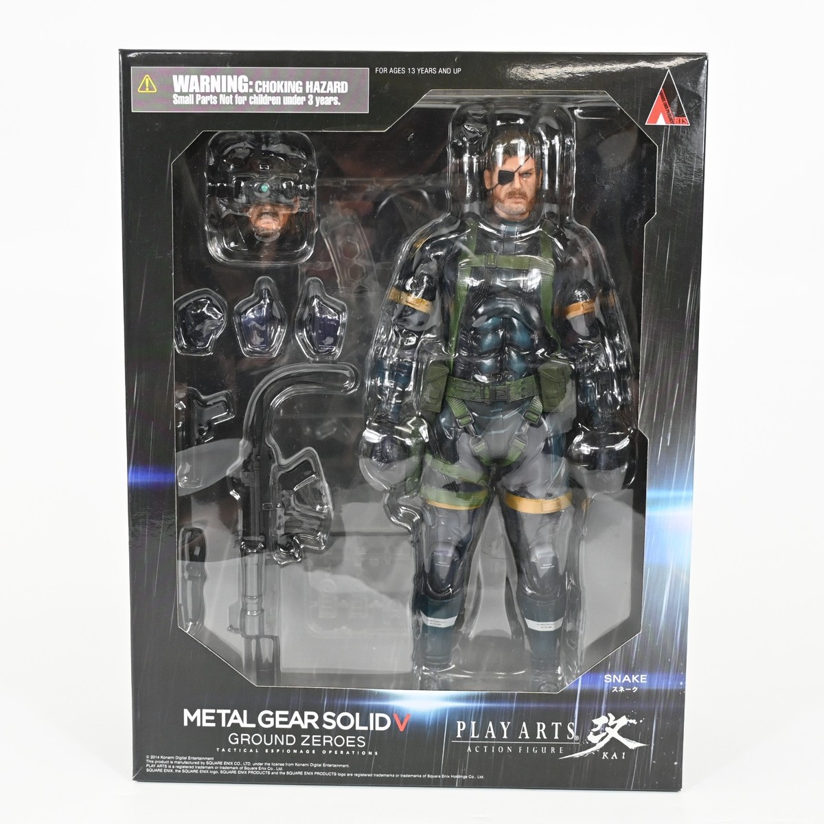 Square Enix Metal Gear Solid V Ground Zeroes Play Arts Kai Snake