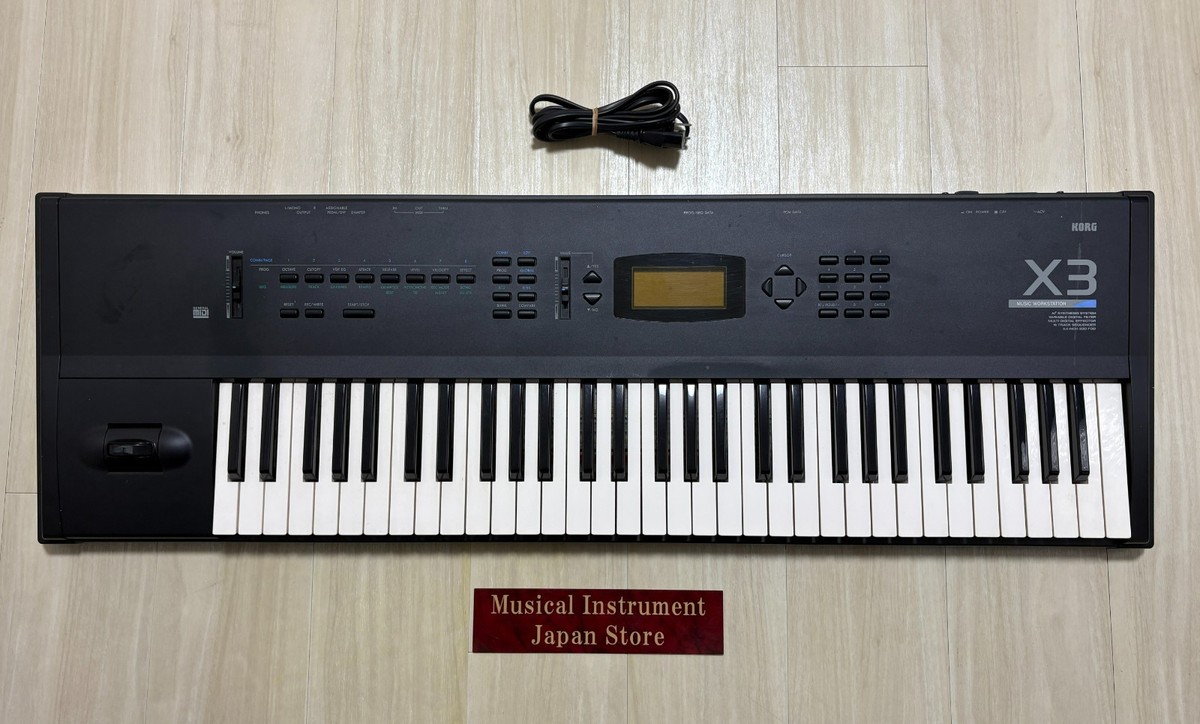KORG シンセサイザー X3 コルグ キーボード Korg X3 61-Key Keyboard