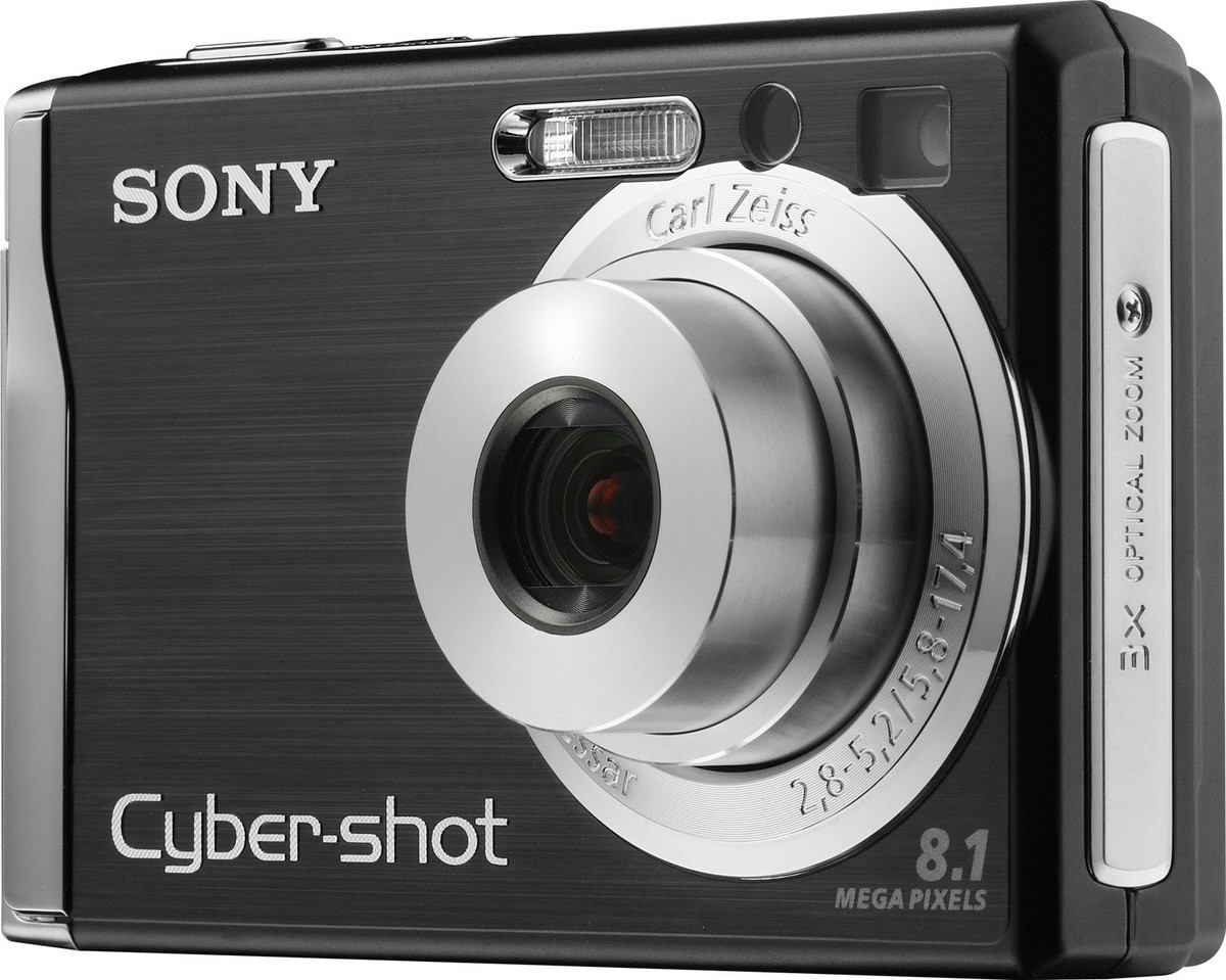 Sony Cyber-shot DSC-W90 8.1MP 3x Optical Zoom CCD Digital Camera