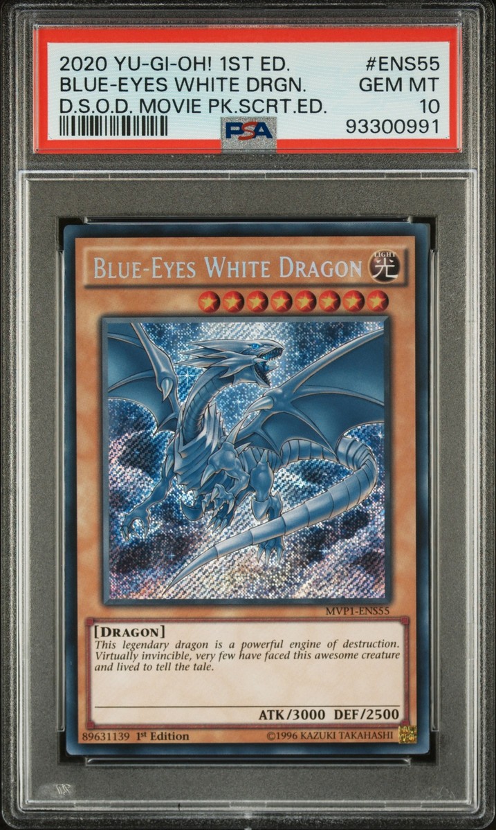2020 1ST ED #ENS55 BLUE-EYES WHITE DRAGON PSA 10 | eBay