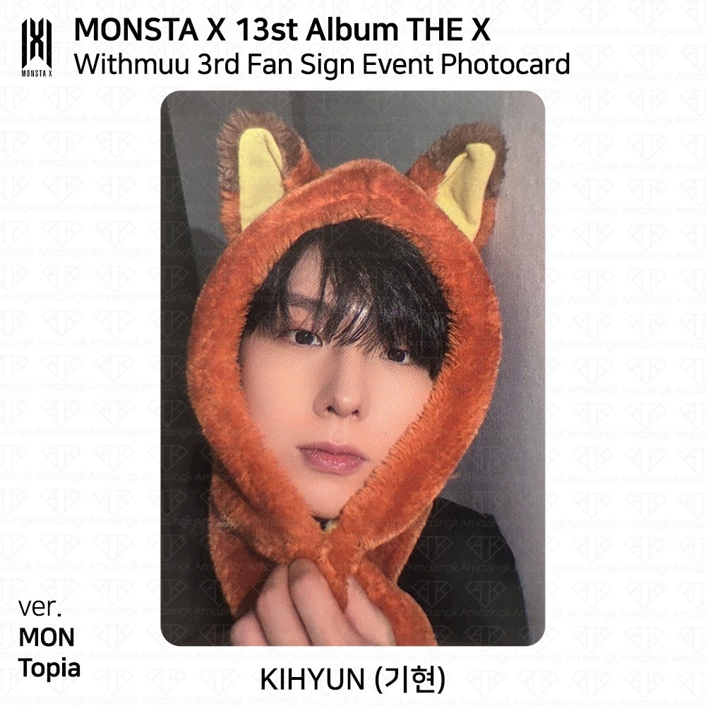 MONSTA X The 13th Mini Album THE X Withmuu 3rd Fan Sign Event