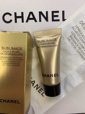 CHANEL Sublimage SUBLIMAGE GEL-TO-OIL CLEANSER 5ml | eBay