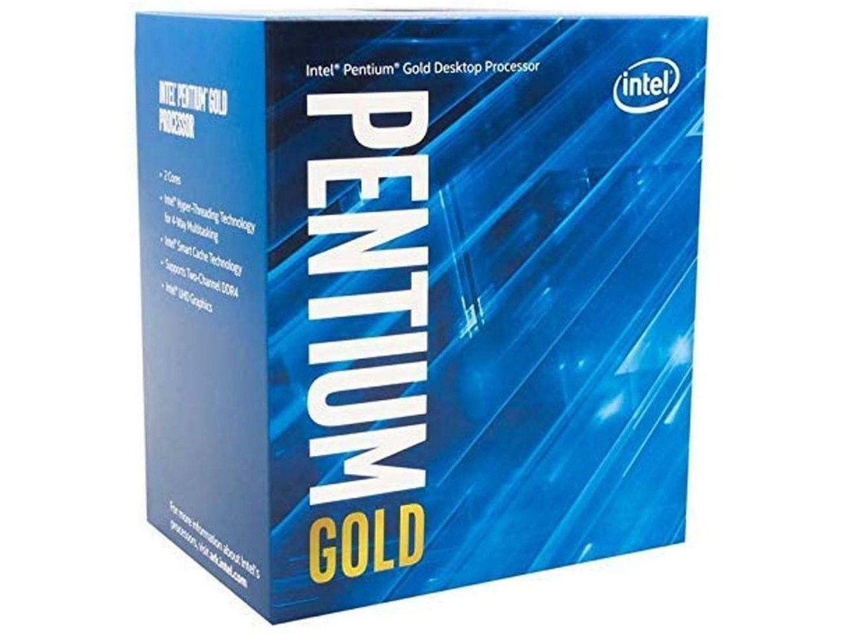 Intel Pentium Gold G6400 Processor (4 GHz, 2 Cores, Socket